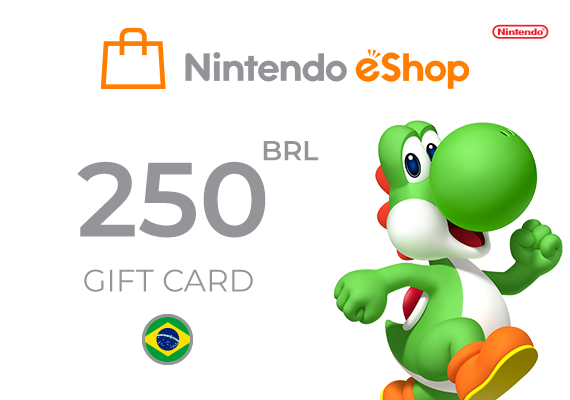 Nintendo eShop Card 250 BRL Key - BRAZIL
